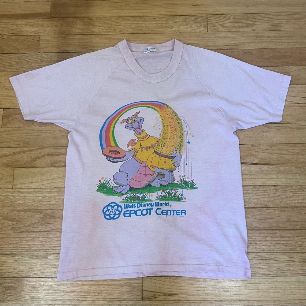 Vintage 1982 Walt Disney World Epcot Center Short Sleeve T shirt Small